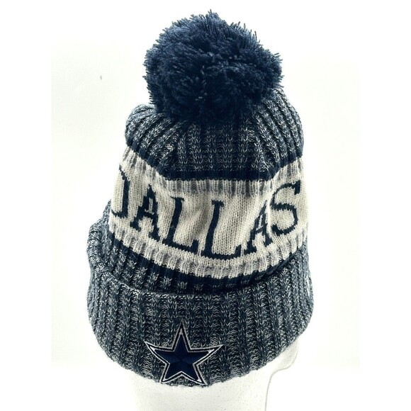 New Era NFL Dallas Cowboys Beanie Hat Cap‎ with Embroidered Logo LRC5-250 - Picture 6 of 7